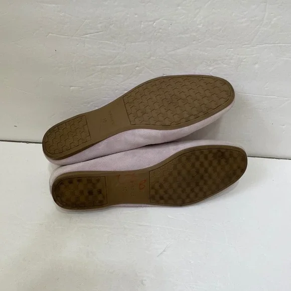 EXCELLENT‎ CONDITION BIRDIES VESPER SUEDE LOAFERS IN ROSEWATER PINK - Picture 7 of 8